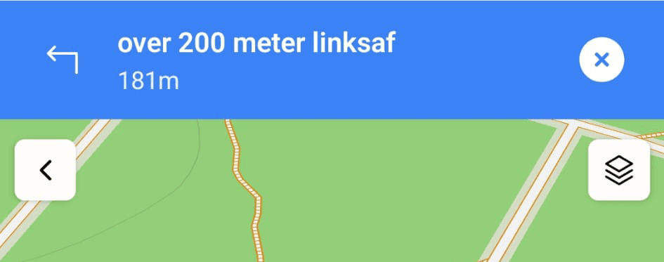 Navigatie in de BikeWeb app